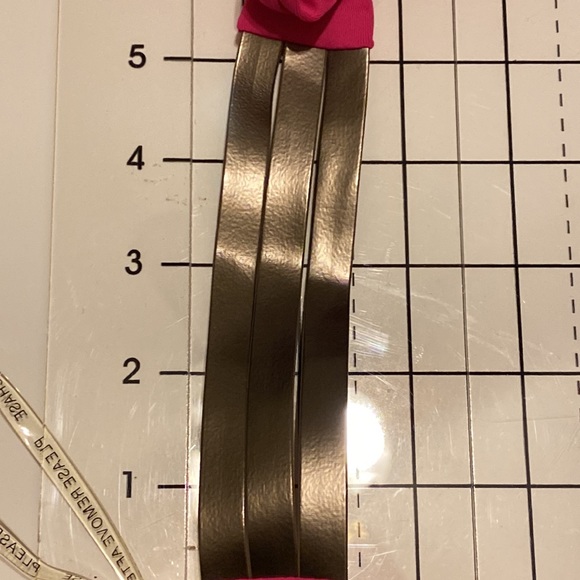 Size 12-14 36D-38D COCO REEF Barbiecore Bikini top Metallic Bronze large NWT New - Picture 13 of 13